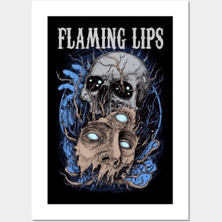 FLAMING LIPS BAND Posters and Art